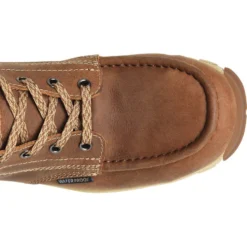 Carolina Men's S-117 Alum Toe Moc Toe WP LW Work Shoe - Brown - CA5575 12 Carolina Men's S-117 Alum Toe Moc Toe WP LW Work Shoe - Brown - CA5575 -Wolverine Sales Shop CA5575 Top