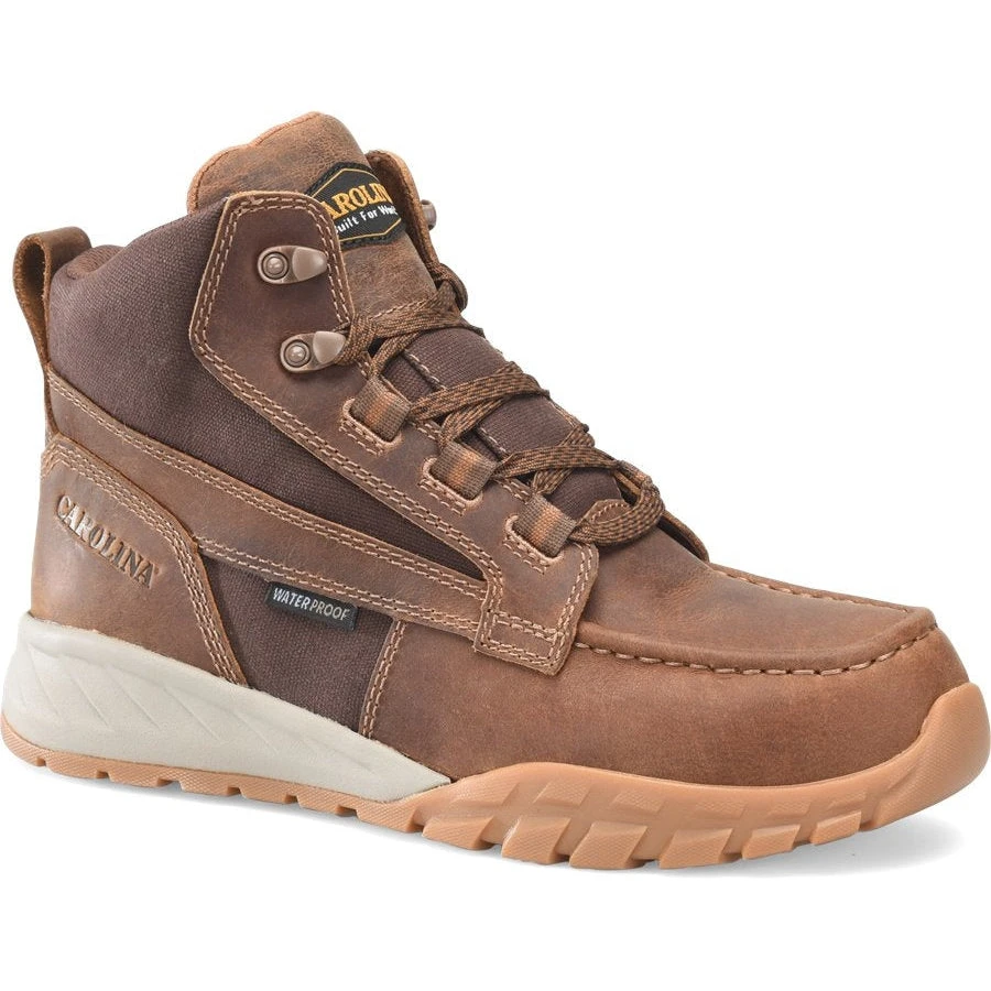 Carolina Men's Challenge 6" WP Comp Toe Hiker - Brown - CA5593 1 Carolina Men's Challenge 6" WP Comp Toe Hiker - Brown - CA5593