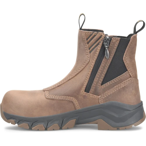 Carolina Women's Ponderosa 6" CT Chelsea Work Boot -Brown- CA5678 2 Carolina Women's Ponderosa 6" CT Chelsea Work Boot -Brown- CA5678 - Image 2