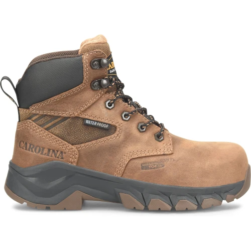 Carolina Women's Sage 6" Comp Toe WP Slip Resist Work Boot -Brown- CA5679 1 Carolina Women's Sage 6" Comp Toe WP Slip Resist Work Boot -Brown- CA5679
