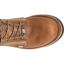 Carolina Men's 6" Made In USA Work Boot - Dark Brown - CA7029 -Wolverine Sales Shop CA7029 500xauto Top