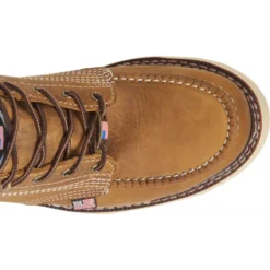 Carolina Men's Ferric 6" Steel Toe Moc Toe Work Boot - Brown - CA7514 11 Carolina Men's Ferric 6" Steel Toe Moc Toe Work Boot - Brown - CA7514 -Wolverine Sales Shop CA7514 2