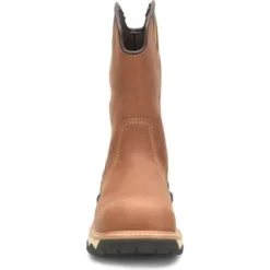 Carolina Men's Earthmover 10" WP Comp Toe Wedge Work Boot -Brown- CA7833 -Wolverine Sales Shop CA7833 autox500 Toe