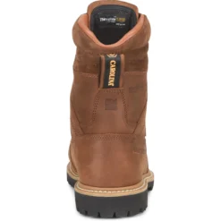 Carolina Men's Metpro Crazy Hardrock 8" Comp Toe WP Work Boot -Brown- CA7921 -Wolverine Sales Shop CA7921 500xauto Heel