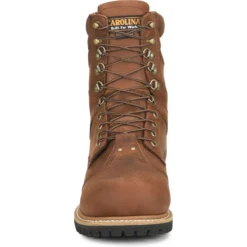 Carolina Men's Metpro Crazy Hardrock 8" Comp Toe WP Work Boot -Brown- CA7921 -Wolverine Sales Shop CA7921 500xauto Toe