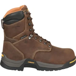 Carolina Men's Bruno Hi 8" Comp Toe WP Insulated Work Boot -Brown- CA8021