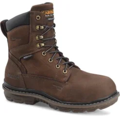 Carolina Men's Dormite 8” Comp Toe Ins WP Work Boot - Brown - CA8556