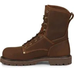 Carolina Men's 8" Comp Toe Unlined Work Boot - Brown - CA8628 10 Carolina Men's 8" Comp Toe Unlined Work Boot - Brown - CA8628 -Wolverine Sales Shop CA8628 Instep