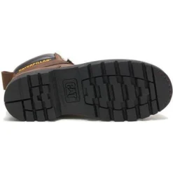 CAT Men's Second Shift 6" Work Boot - Dark Brown - P72593 -Wolverine Sales Shop CATM P72593 081219 F11 OUT