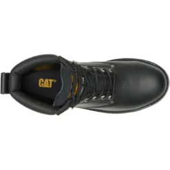CAT Men's Second Shift Steel Toe Work Boot - Black - P89135 -Wolverine Sales Shop CATM P89135 100119 F11 TOP