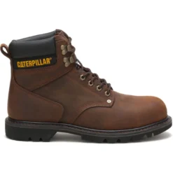 CAT Men's Second Shift Steel Toe Work Boot - Dark Brown - P89586 -Wolverine Sales Shop CATM P89586 100219 F11 000