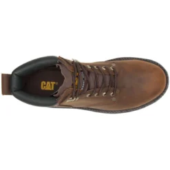 CAT Men's Second Shift Steel Toe Work Boot - Dark Brown - P89586 -Wolverine Sales Shop CATM P89586 100219 F11 TOP