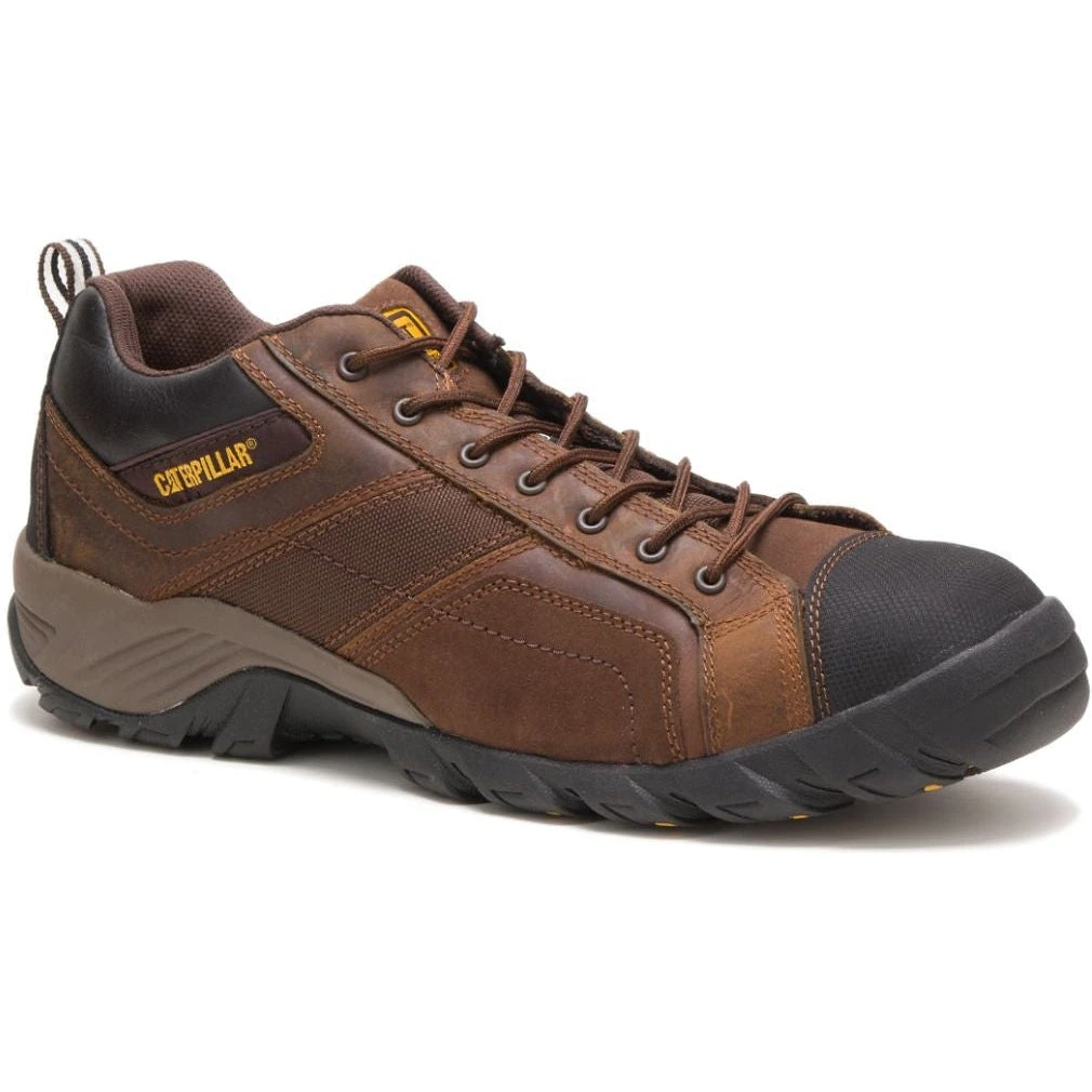 CAT Men's Argon Composite Toe Work Shoe - Dark Brown - P89957 1 CAT Men's Argon Composite Toe Work Shoe - Dark Brown - P89957