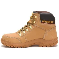 CAT Men's Outline Steel Toe Work Book - Wheat - P90801 -Wolverine Sales Shop CATM P90801 010719 S17 180