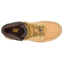 CAT Men's Outline Steel Toe Work Book - Wheat - P90801 -Wolverine Sales Shop CATM P90801 010719 S17 TOP