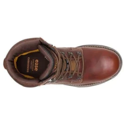 CAT Men's Indiana 2.0 8" Stl Toe WP Imported Work Boot - Brown - P90870 -Wolverine Sales Shop CATM P90870 022119 F17 TOP