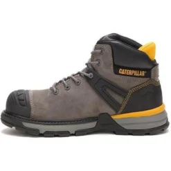 CAT Men's Excavator Superlite Nano Toe WP Work Boot - Pewter - P91197 -Wolverine Sales Shop CATM P91197 032919 S20 180