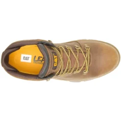 Cat Men's Exposition Hiker Allow Toe WP Work Boot- Pyramid - P91370 -Wolverine Sales Shop CATM P91370 033121 S22 TOP