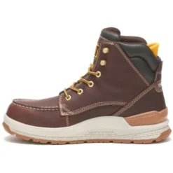 Cat Men's Impact Waterproof Carbon Comp Toe Work Boot - Brown - P91402 9 Cat Men's Impact Waterproof Carbon Comp Toe Work Boot - Brown - P91402 -Wolverine Sales Shop CATM P91402 090821 F22 180