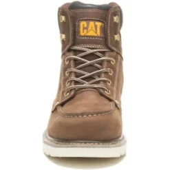 CAT Men's Calibrate Waterproof Steel Toe Work Boot -Khaki- P91420 -Wolverine Sales Shop CATM P91420 090821 F22 090