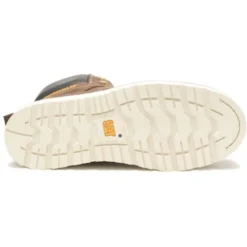 CAT Men's Calibrate Waterproof Steel Toe Work Boot -Khaki- P91420 -Wolverine Sales Shop CATM P91420 090821 F22 OUT