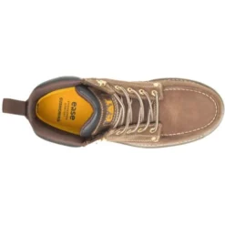 CAT Men's Calibrate Waterproof Steel Toe Work Boot -Khaki- P91420 -Wolverine Sales Shop CATM P91420 090821 F22 TOP