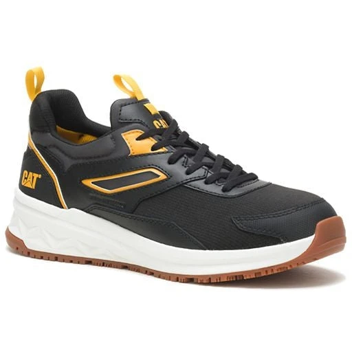 CAT Men's Streamline Runner CCT Slip Resist Work Shoe -Black- P91489 1 CAT Men's Streamline Runner CCT Slip Resist Work Shoe -Black- P91489