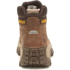 CAT Men's Invader Hi Steel Toe Slip Resist Work Boot -Mushroom- P91596 -Wolverine Sales Shop CATM P91596 040622 S23 270