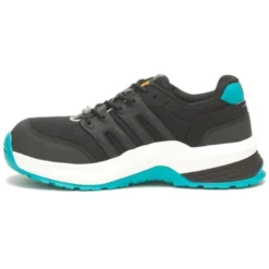 CAT Women's Streamline 2.0 Composite Toe Work Shoe -Black/Teal- P91357 -Wolverine Sales Shop CATW P91357 060921 F21 180