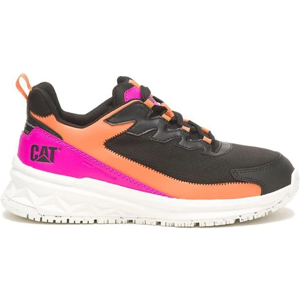 CAT Women's Streamline Runner CCT Original Work Shoe -Black/Pink- P91495 2 CAT Women's Streamline Runner CCT Original Work Shoe -Black/Pink- P91495 - Image 2