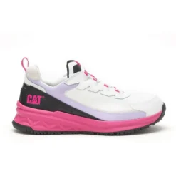 CAT Women's Streamline Runner CCT Original Work Shoe -White/Black- P91498