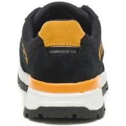 CAT Women's Venward CT Slip Resist Work Shoe -Black/Cat Yellow- P91605 11 CAT Women's Venward CT Slip Resist Work Shoe -Black/Cat Yellow- P91605 -Wolverine Sales Shop CATW P91605 032122 S23 270
