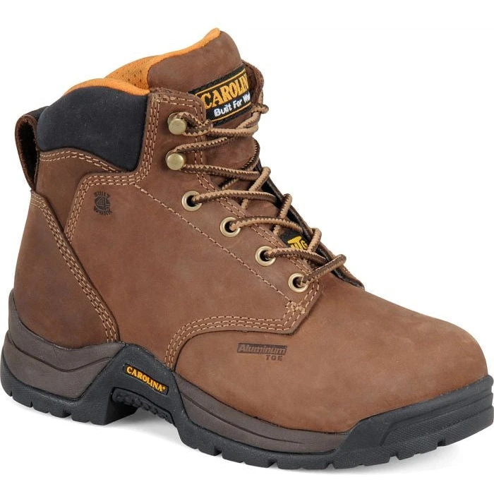 Carolina Women's Raleigh Metguard 5" AT Slip Resist Work Boot -Brown- CA1428 1 Carolina Women's Raleigh Metguard 5" AT Slip Resist Work Boot -Brown- CA1428