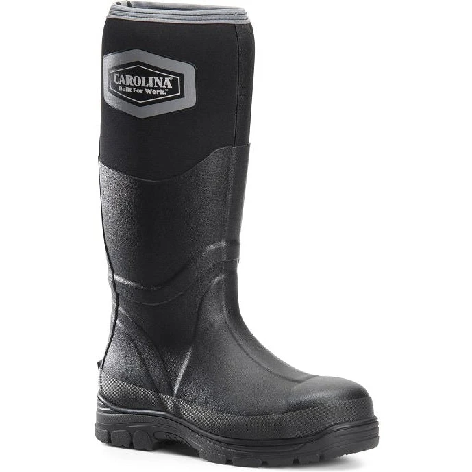 Carolina Men's Mud Jumper 16" Soft Toe WP Rubber Boot -Black- CA2100 1 Carolina Men's Mud Jumper 16" Soft Toe WP Rubber Boot -Black- CA2100