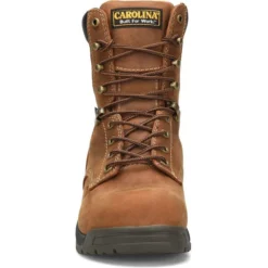 Carolina Men's Bruno Hi 8" Soft Toe WP Slip Resist Work Boot -Brown- CA8020 -Wolverine Sales Shop CLA 008 CA8020