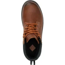 Muck Men's Chore Farm Leather WP Lace Up Work Boot - Brown - CLLP-901 -Wolverine Sales Shop CLLP901 6 LARGE 4d07abe7 ec9a 447e ac40 a91593aa60b6