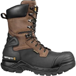 Wolverine Sales Shop 39 Carhartt Men's 10" Comp Toe Ins WP Pac Work Boot - Brown - CMC1259
