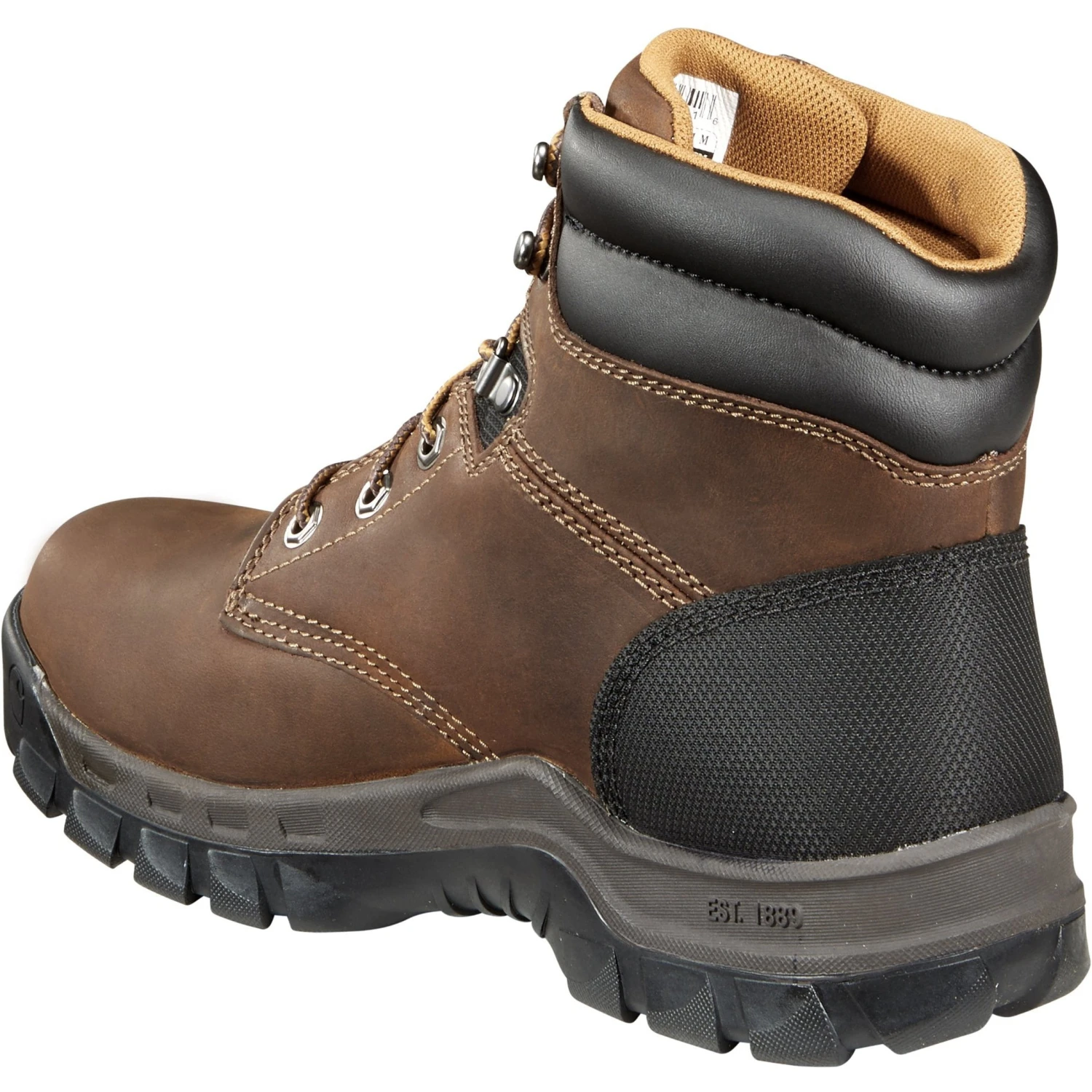 Carhartt Men's Rugged Flex 6" Soft Toe Work Boot - Brown - CMF6066 4 Carhartt Men's Rugged Flex 6" Soft Toe Work Boot - Brown - CMF6066 - Image 4