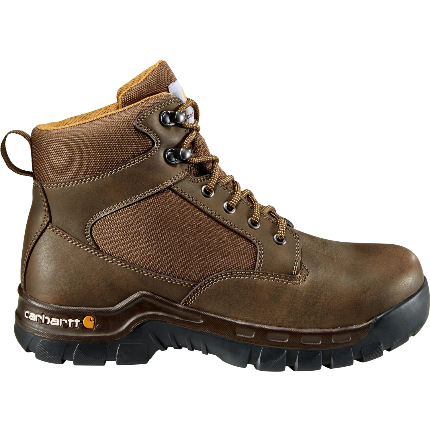 Carhartt Men's Rugged Flex 6" Steel Toe Work Boot - Brown - CMF6284 2 Carhartt Men's Rugged Flex 6" Steel Toe Work Boot - Brown - CMF6284 - Image 2