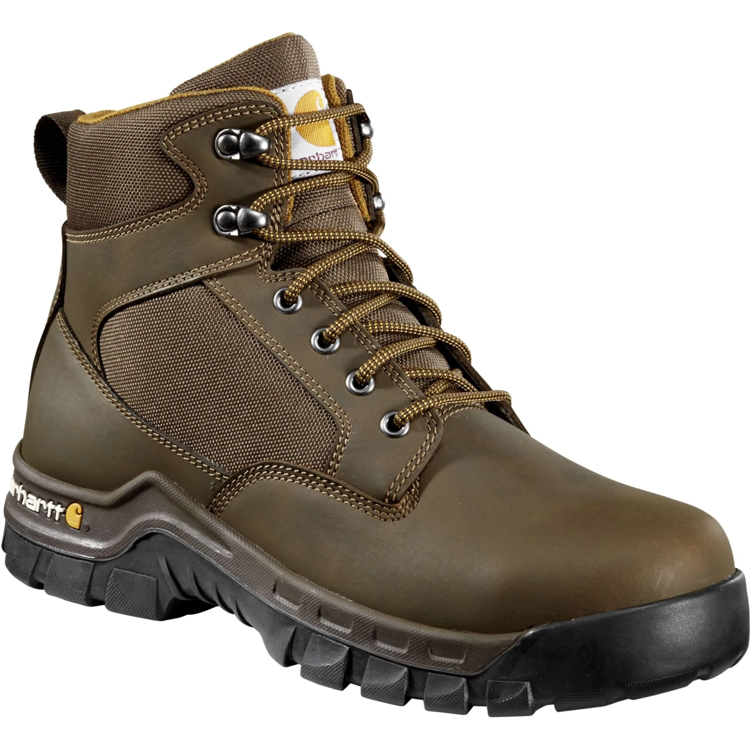 Carhartt Men's Rugged Flex 6" Steel Toe Work Boot - Brown - CMF6284 1 Carhartt Men's Rugged Flex 6" Steel Toe Work Boot - Brown - CMF6284