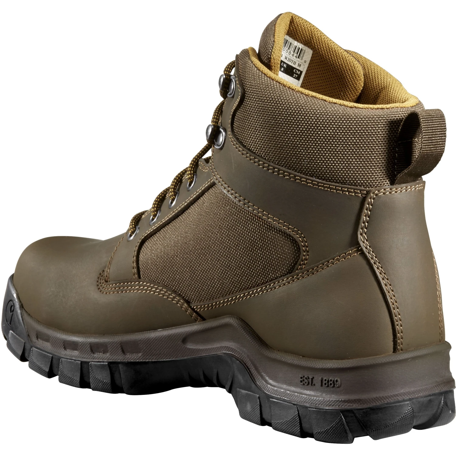 Carhartt Men's Rugged Flex 6" Steel Toe Work Boot - Brown - CMF6284 4 Carhartt Men's Rugged Flex 6" Steel Toe Work Boot - Brown - CMF6284 - Image 4