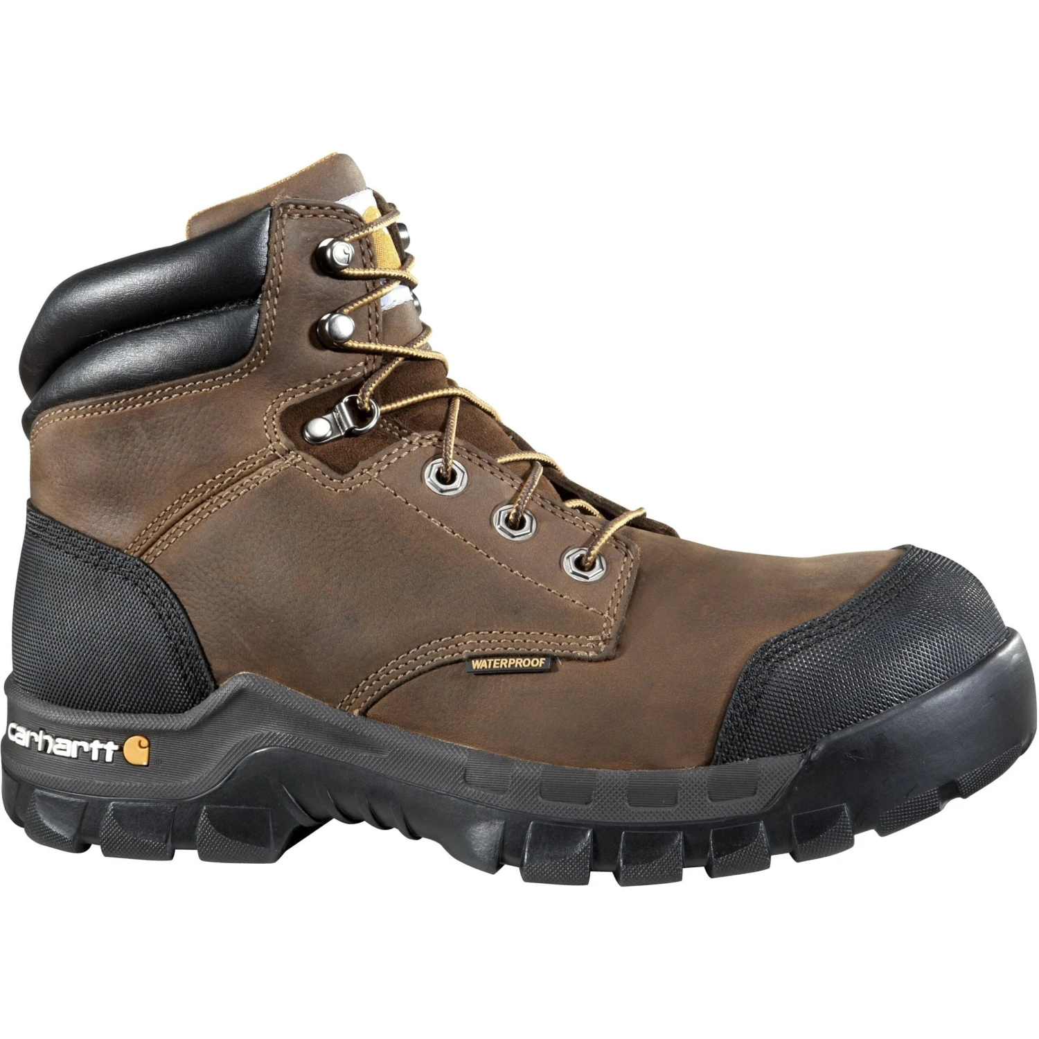 Carhartt Men's Rugged Flex 6" Comp Toe WP Work Boot - Brown - CMF6380 1 Carhartt Men's Rugged Flex 6" Comp Toe WP Work Boot - Brown - CMF6380