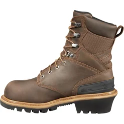 Carhartt Men's 8" Comp Toe WP Ins Climbing Work Boot - Brown - CML8369 -Wolverine Sales Shop CML8369 3 scaled
