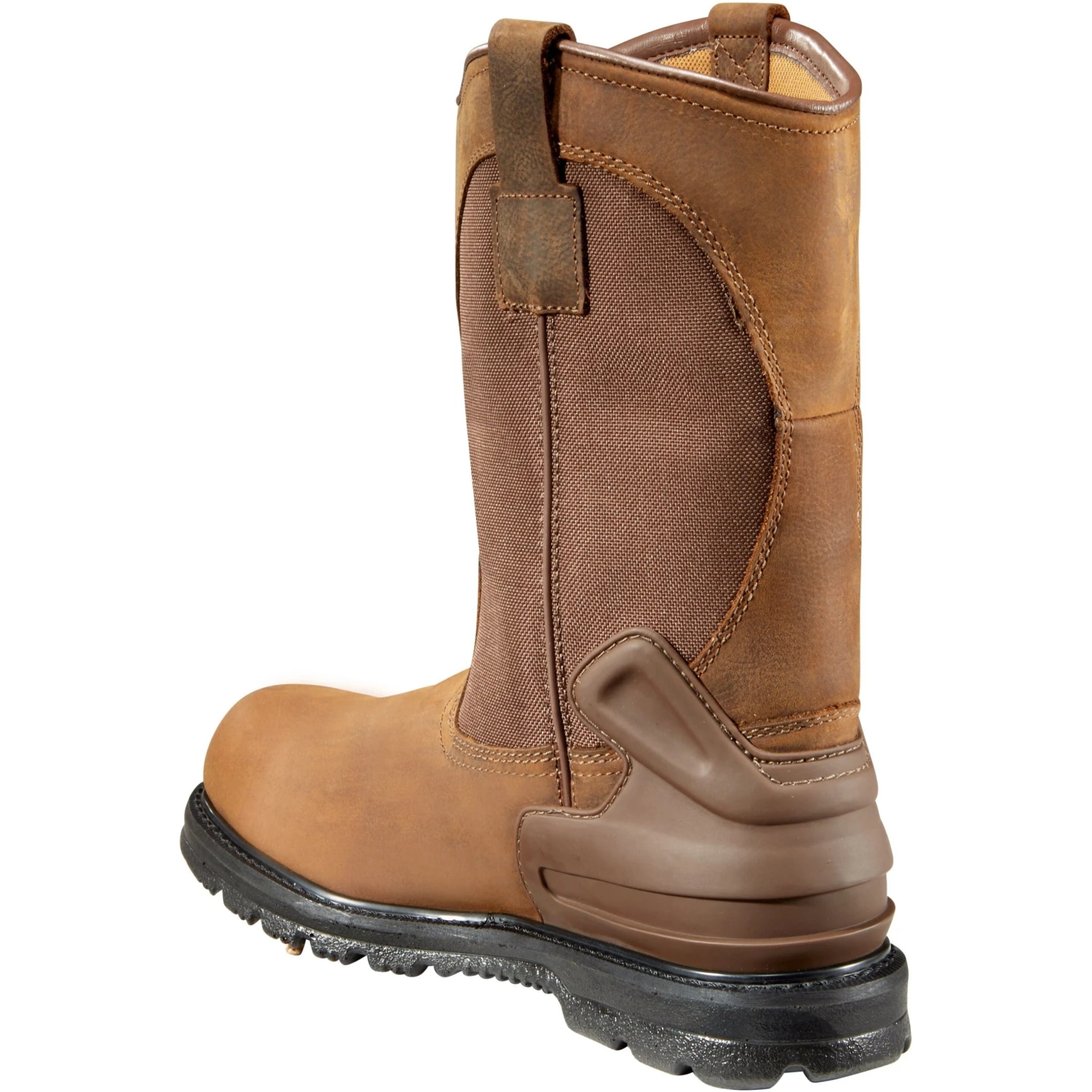 Carhartt Men's 11" Steel Toe WP Wellington Work Boot - Brown - CMP1200 3 Carhartt Men's 11" Steel Toe WP Wellington Work Boot - Brown - CMP1200 - Image 3