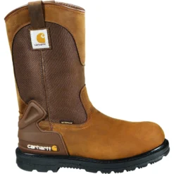 Wolverine Sales Shop 43 Carhartt Men's 11" Steel Toe WP Wellington Work Boot - Brown - CMP1200
