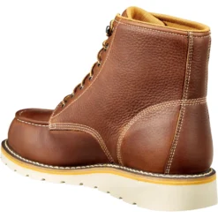 Carhartt Men's 6" Steel Toe Waterproof Wedge Work Boot - Tan - CMW6275 -Wolverine Sales Shop CMW6275 CMW61755 1
