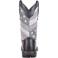 Durango Men's Rebel Faded Flag 12" Square Toe Western Boot - DDB0125 10 Durango Men's Rebel Faded Flag 12" Square Toe Western Boot - DDB0125 -Wolverine Sales Shop DDB0125 back