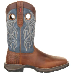 Durango Men's Rebel 12" Steel Toe Pull-On Western Boot- Brown- DDB0134 -Wolverine Sales Shop DDB0134 profile