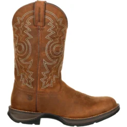 Durango Men's Rebel 12" Round Toe WP Western Boot - Brown - DDB0163 -Wolverine Sales Shop DDB0163 profile