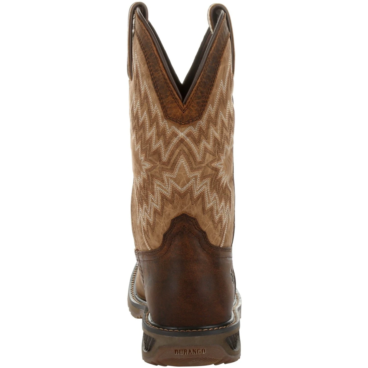 Durango Men's Workhorse 11" Steel Toe Western Work Boot- Brown- DDB0184 4 Durango Men's Workhorse 11" Steel Toe Western Work Boot- Brown- DDB0184 - Image 4